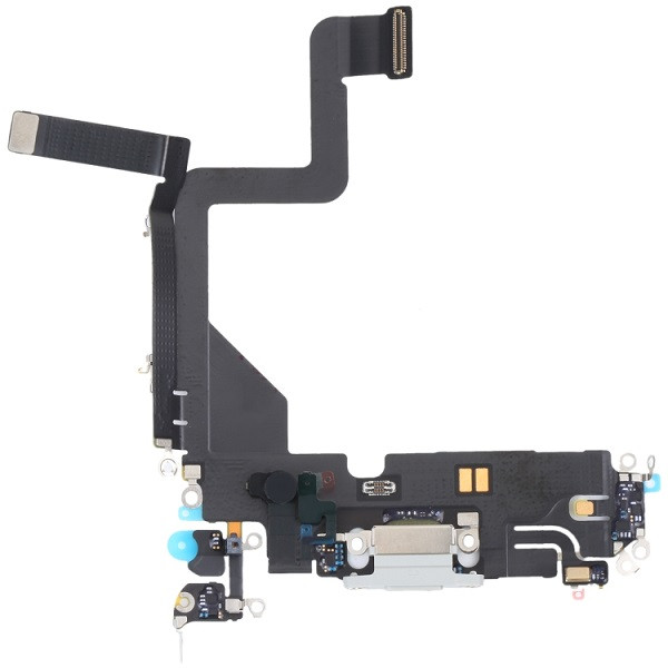 Original Charging Port Flex Cable for iPhone 14 Pro (White)