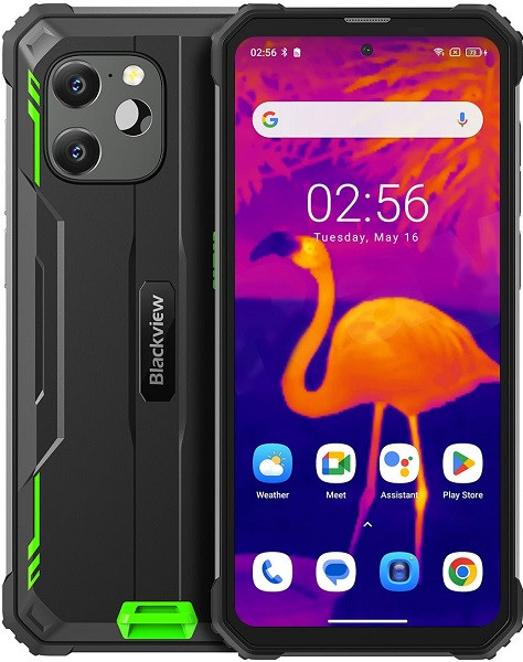 Blackview BV8900 Rugged Phone Dual Sim 256GB Green (8GB RAM)