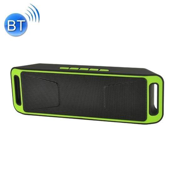 SC208 Multifunctional Card Music Playback Bluetooth Speaker(Green)