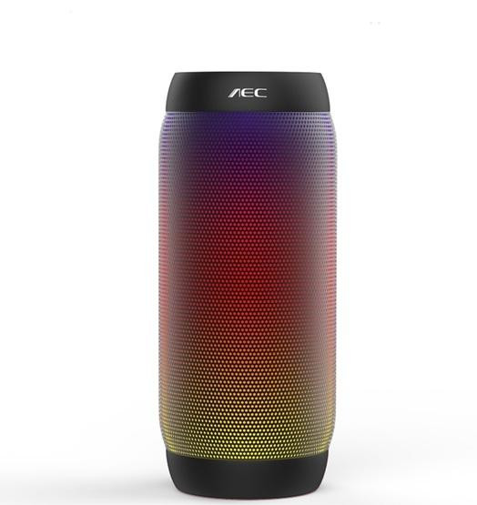AEC BQ615 PRO Colorful LED Wireless HiFi Stereo Speaker