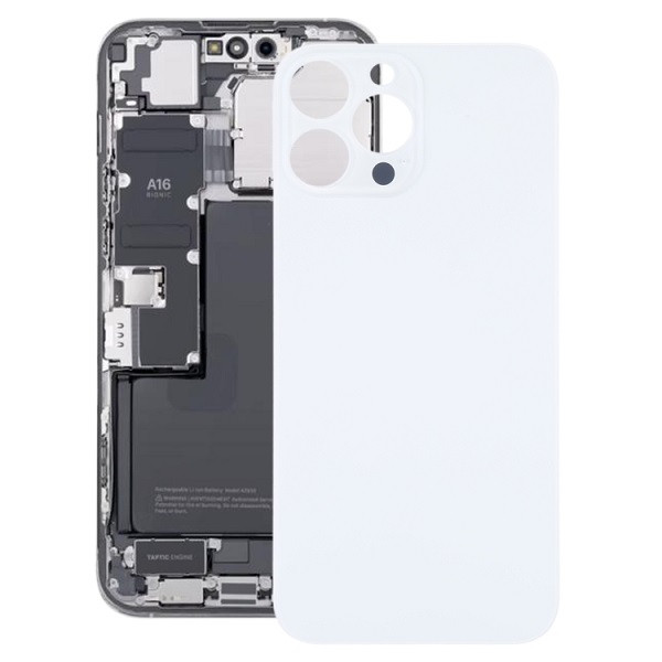 Battery Back Cover for iPhone 14 Pro Max (White)