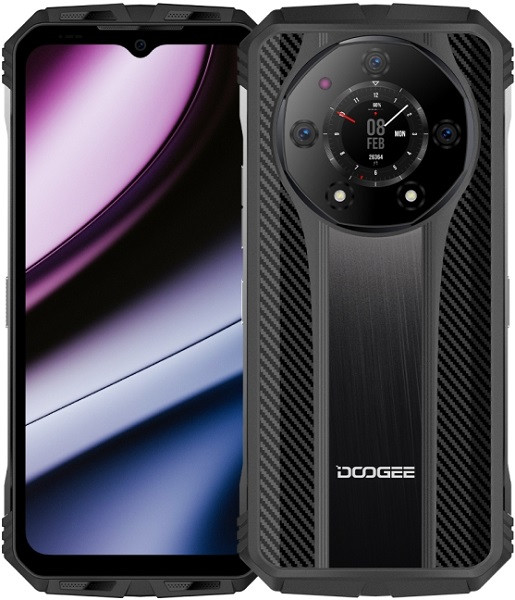 DOOGEE S110 Rugged Phone Dual Sim 256GB Black (12GB RAM)