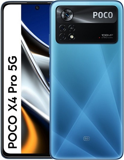 Xiaomi Poco X4 Pro 5G Dual Sim 128GB Laser Blue (6GB RAM) - Global Version