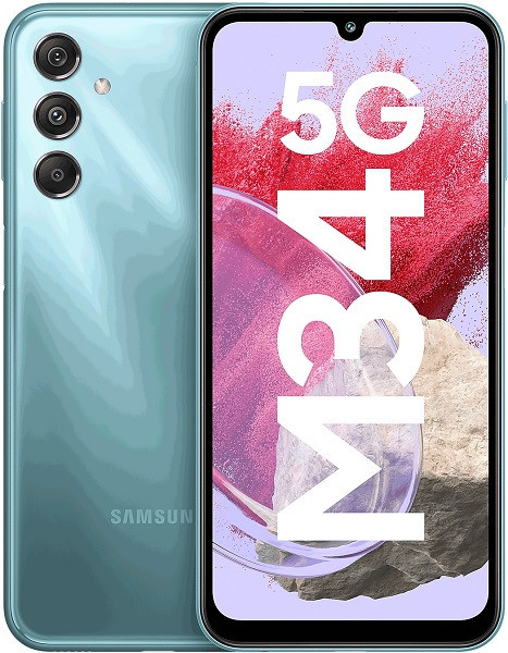 Samsung Galaxy M34 5G SM-M346B Dual Sim 128GB Waterfall Blue (8GB RAM)