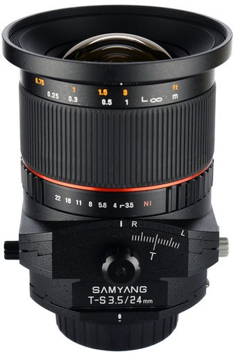Samyang T-S 24mm f/3.5 ED AS UMC (Canon EF Mount)