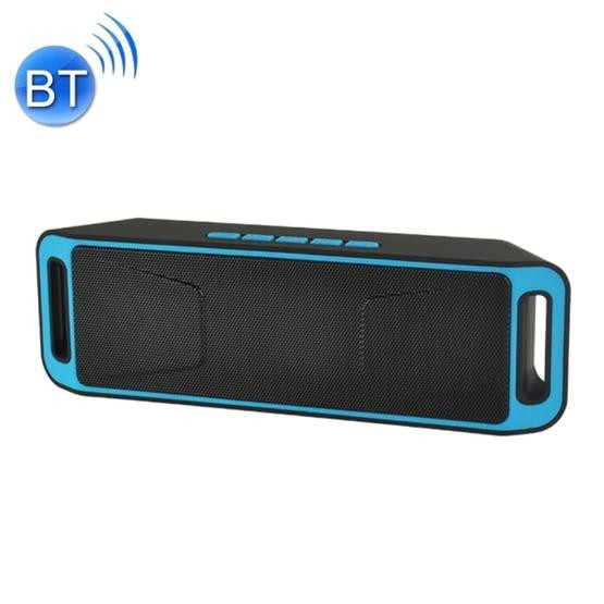 SC208 Multifunctional Card Music Playback Bluetooth Speaker(Blue)