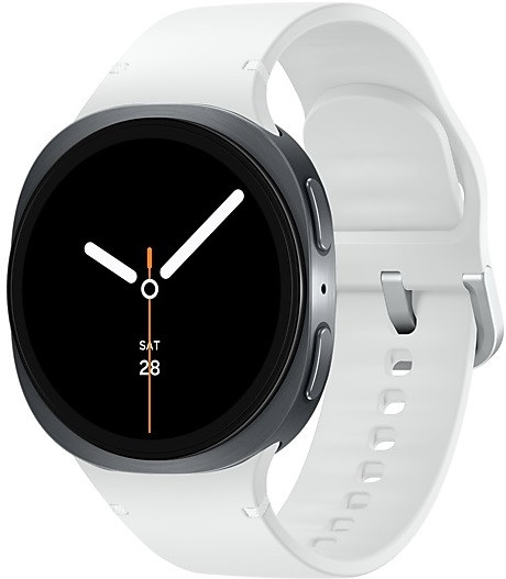 Samsung Galaxy Watch 8 LTE SM-L335F 40mm Silver Case with White Sport Band
