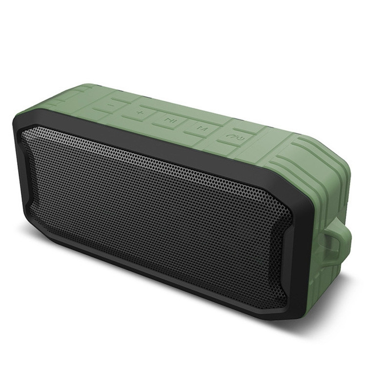 M3 Wireless Bluetooth Speakers Waterproof Portable Outdoor Loudspeaker Mini Box Speaker (Green)