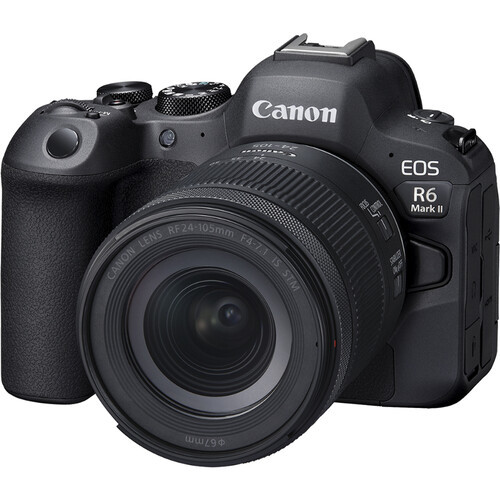 Canon EOS R6 Mark II Kit (RF 24-105mm f/4-7.1) (With Adapter)