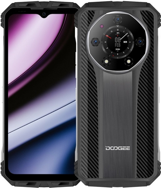 DOOGEE S110 Rugged Phone Dual Sim 256GB Silver (12GB RAM)