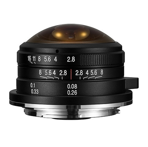 Laowa CF 4mm f/2.8 Circular Fisheye Lens (Canon M Mount)