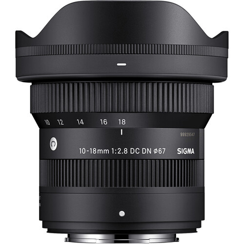 Sigma 10-18mm f/2.8 DC DN | Contemporary Lens (Fuji X Mount)