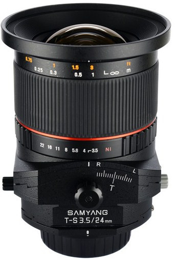 Samyang T-S 24mm f/3.5 ED AS UMC (Nikon F Mount)