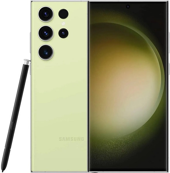 Samsung Galaxy S23 Ultra 5G SM-S918B Dual Sim 256GB Lime (8GB RAM) - Dual Nano Sim + Esim