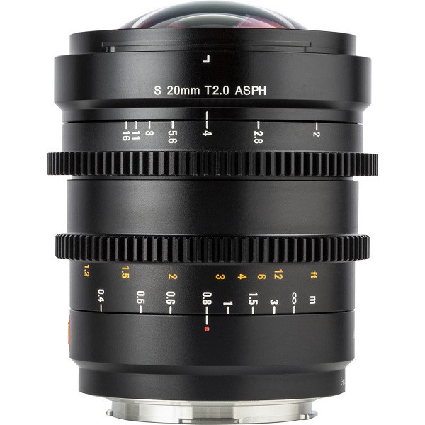 Viltrox S 20mm T2.0 Cine Lens (Sony E Mount)