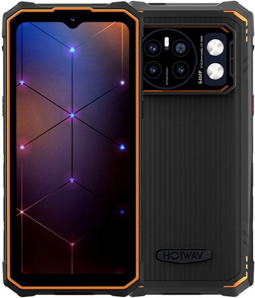 Hotwav Cyber 13 Pro Rugged Phone Dual Sim 128GB Orange (8GB RAM)