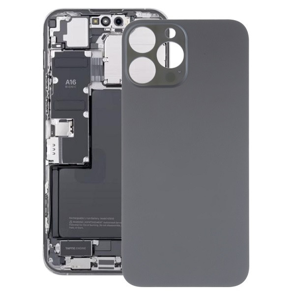 Battery Back Cover for iPhone 14 Pro Max (Black)