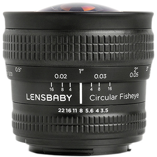 Lensbaby 5.8mm f/3.5 Circular Fisheye Lens (Sony E Mount)