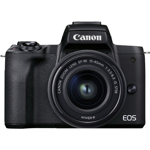 Canon EOS M50 Mark II Kit (EF-M 15-45mm f/3.5-6.3 IS STM) Black