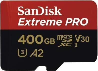 Sandisk 400GB A2 Extreme Pro 170MB/s MicroSDXC