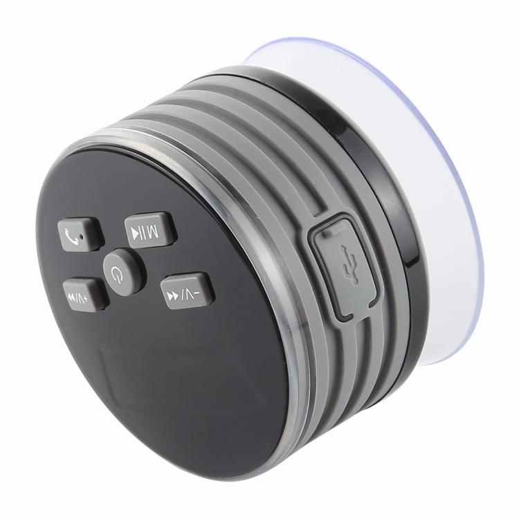F08 Portable Speaker IPX7 Waterproof Sound Box Bluetooth Speaker (Black)