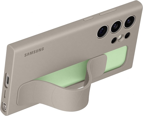 Samsung Galaxy S24 Ultra Standing Grip Case (Taupe)