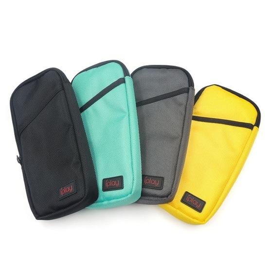 iplay Host Storage Bag Tempered Film + Rocker Cap + Protective Shell 7 in 1 Protection Bag Soft Bag Set For Switch Lite(Yellow )