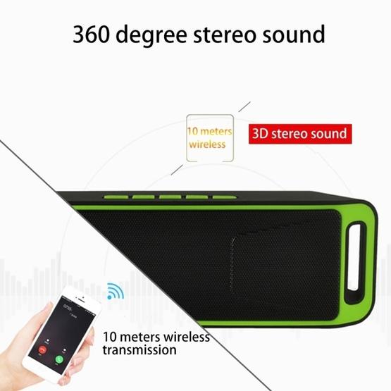 SC208 Multifunctional Card Music Playback Bluetooth Speaker(Blue)