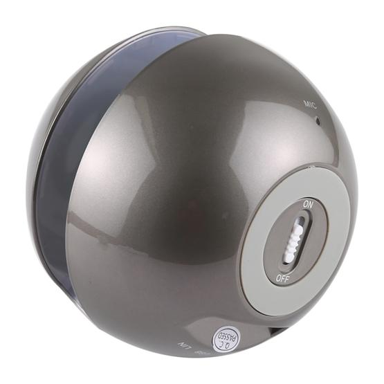 BT-118 Mini Wireless Bluetooth Speaker with Breathing Light (Grey)