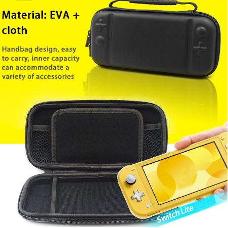 IPLAY EVA Game Machine Storage Box Protective Case for Switch Lite / Mini(Yellow)