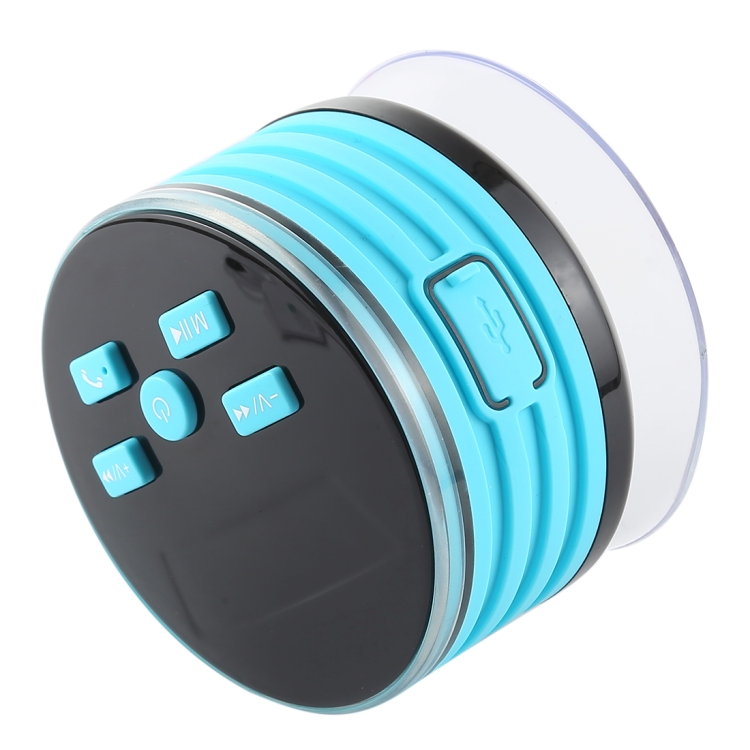 F08 Portable Speaker IPX7 Waterproof Sound Box Bluetooth Speaker (Blue)