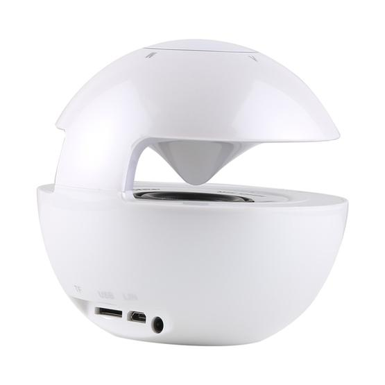 BT-118 Mini Wireless Bluetooth Speaker with Breathing Light (White)