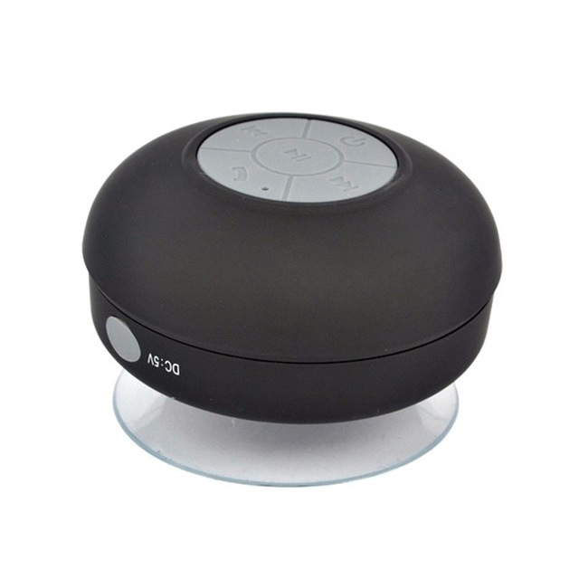 Mini Portable Subwoofer Shower Wireless Waterproof Bluetooth Speaker (Blue)